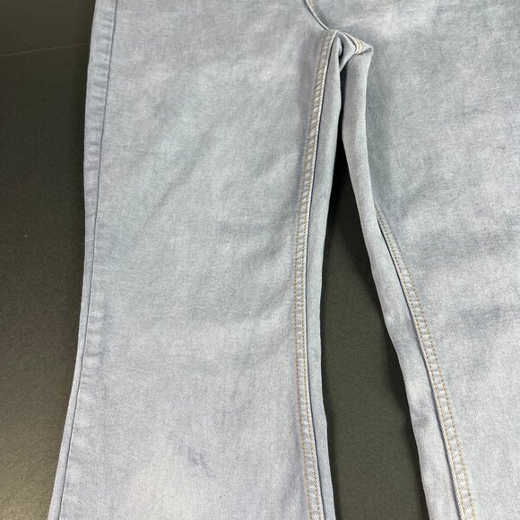 We The Free Jeans Women's 27x30* Curvy High Rise Flare Purple Faded Denim Tag 28 - Picture 5 of 16